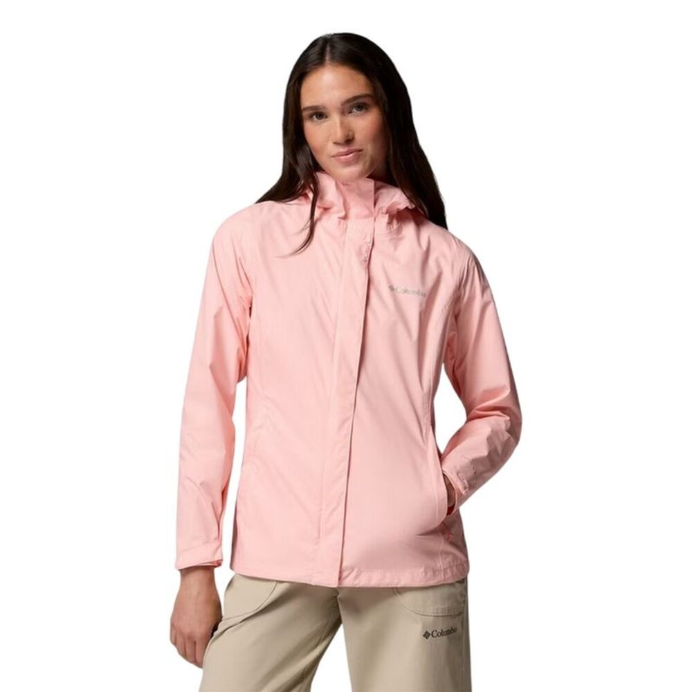 Columbia Womens/Ladies Packable Waterproof Jacket / Pink
